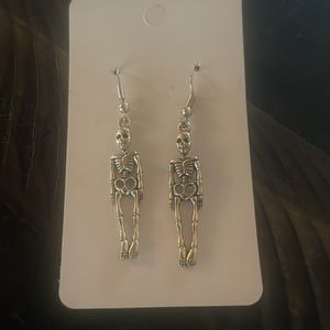 Skeleton earrings
